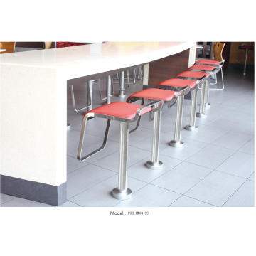 Mobiliario de restaurante Taburete de bar Alta silla de venta al por mayor (FOH-XM04-33)